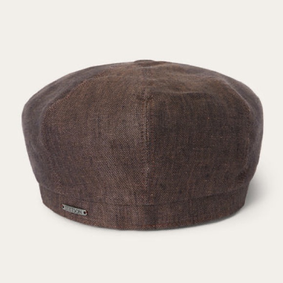 Stetson Hatteras Linen Flat Cap R166-7 - Picture 3 of 6